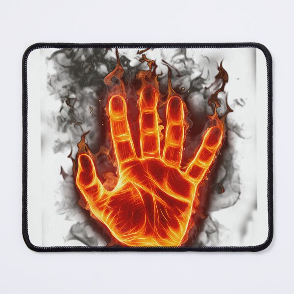 Item preview, fire hand design for cool customer designed and sold by PSDesignWorks.
