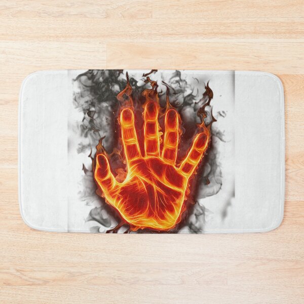 Item preview, fire hand design for cool customer designed and sold by PSDesignWorks.