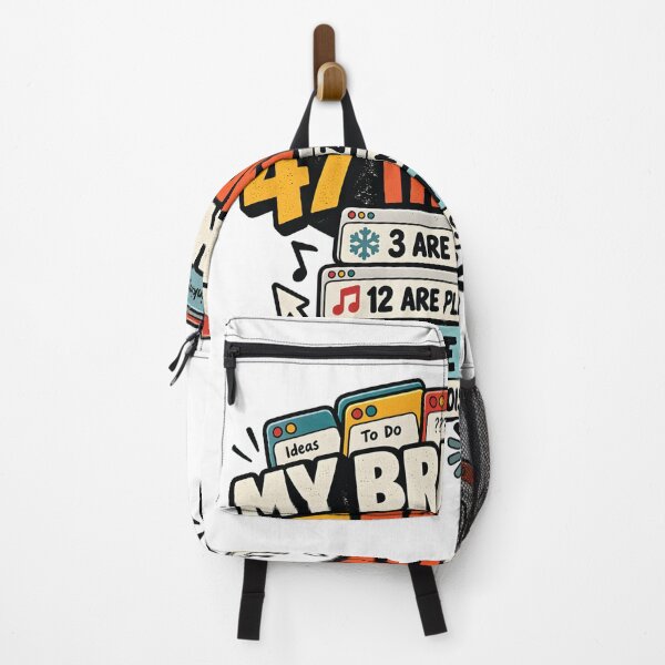 Item preview, My Brain Has 47 Tabs Open – Funny Overthinking Quote designed and sold by Amsafjol.