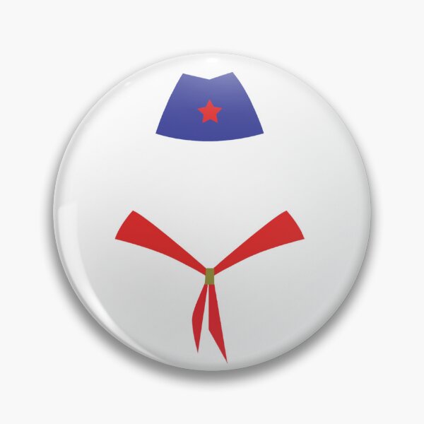 Item preview, Yugoslavian Pioneer Blue Cap and Red Scarf designed and sold by GorArt1.