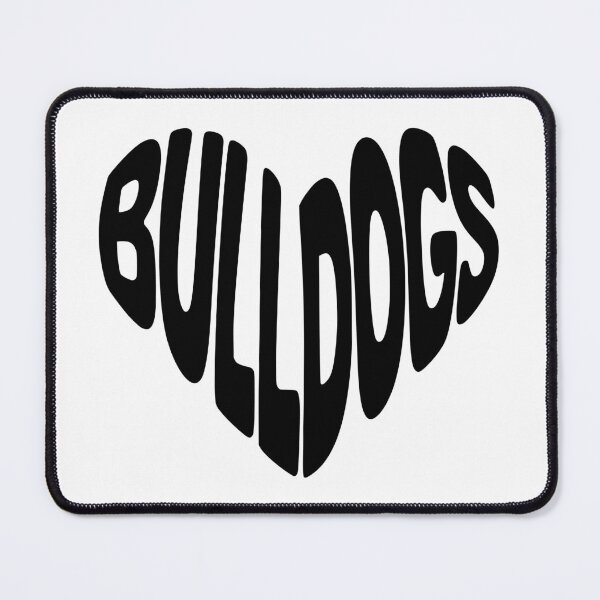 Item preview, Bulldogs Heart designed and sold by FloraliteCo.
