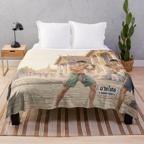 Item preview, Temple Grounds of Honor: Warriors blessed by the spirit of Muay thai Kard Chuek (Traditional Thai Boxing) designed and sold by Vanich-Panich.
