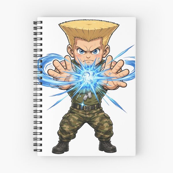 Item preview, Guile Classic Anime Chibi Sticker - Street Fighter Fan Art designed and sold by Lesley D.