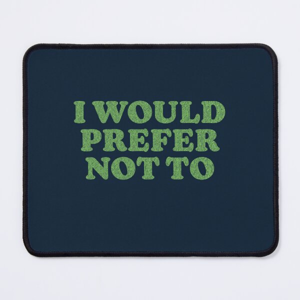 Item preview, I would prefer not to lime green designed and sold by bembureda.