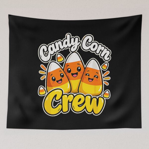 Item preview, Candy Corn Crew Cute Halloween Candy Characters designed and sold by AmaelCourt4.