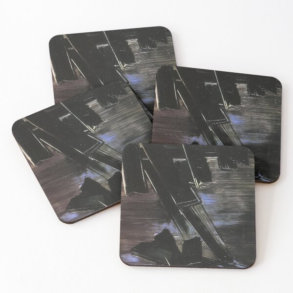 Item preview, Pierre Soulages art - Pierre Soulages artist - Pierre Soulages painting - Pierre Soulages abstract art - Pierre Soulages black painting designed and sold by Rohyadalim.