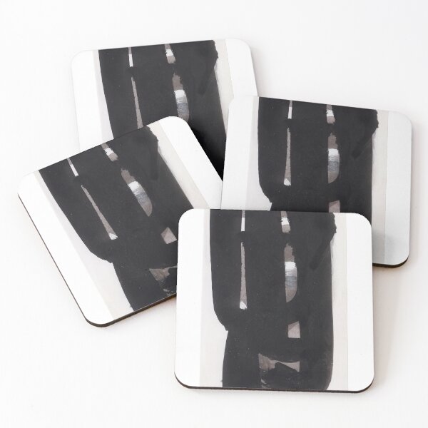 Item preview, Pierre Soulages art - Pierre Soulages artist - Pierre Soulages painting - Pierre Soulages abstract art - Pierre Soulages black painting designed and sold by Rohyadalim.