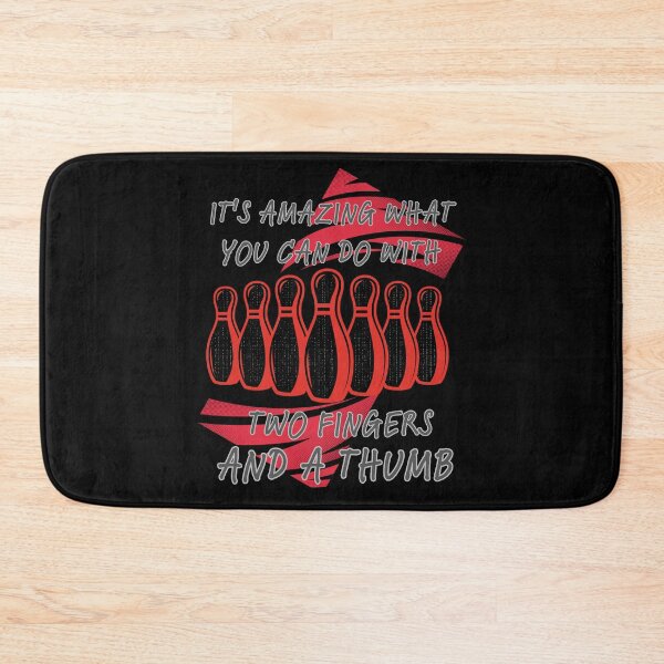 Item preview, It's Amazing What You Can Do With Two Fingers and a Thumb Bowling designed and sold by Szpaku desart .