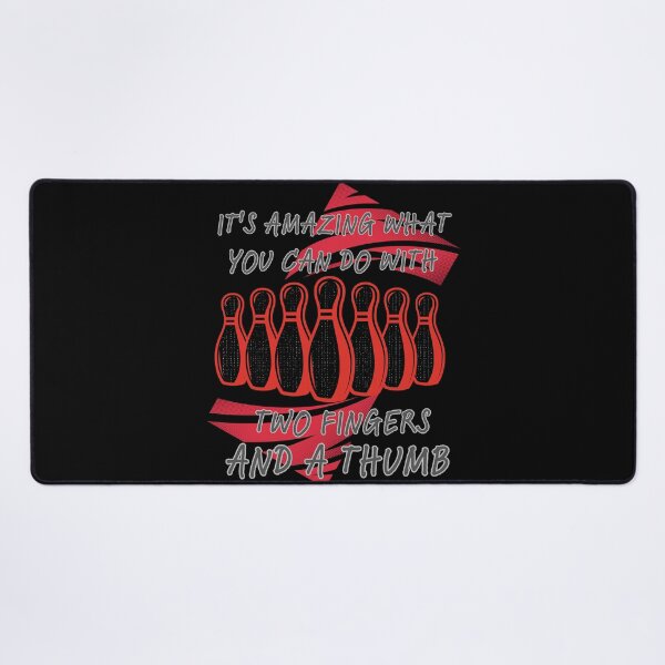 Item preview, It's Amazing What You Can Do With Two Fingers and a Thumb Bowling designed and sold by Szpaku desart .