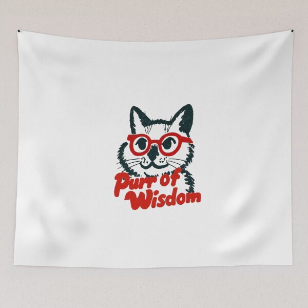 Item preview, Purr Of Wisdom designed and sold by SMOOTHMARKET.