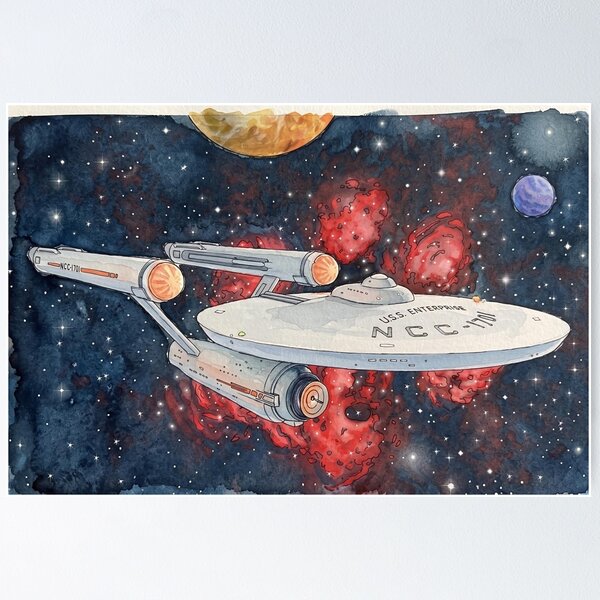 Item preview, Starship Enterprise designed and sold by sid1802.