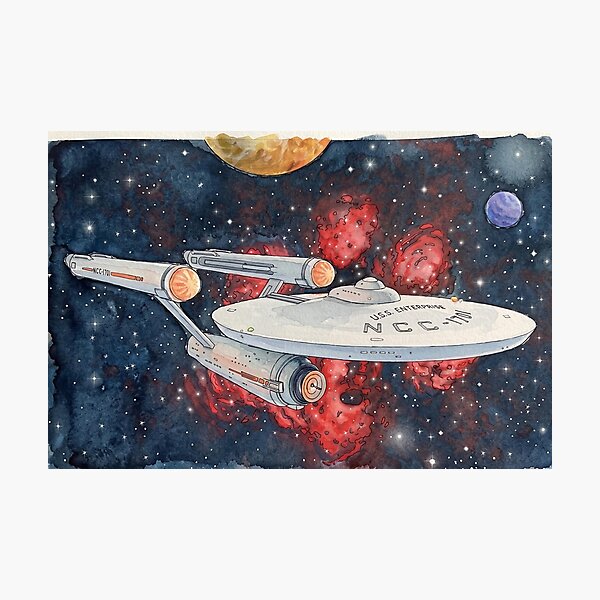 Item preview, Starship Enterprise designed and sold by sid1802.
