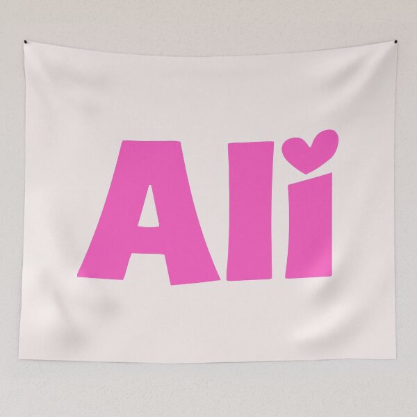 Item preview, Ali Name designed and sold by Jeallan Designs.