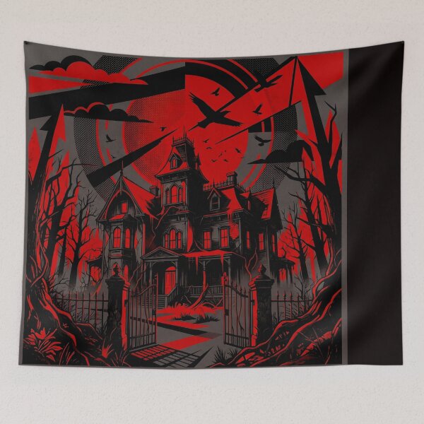 Item preview, Nightmare Echoes: A Halloween Anthology Haunted House #4 designed and sold by Helios Be. Lavsh.