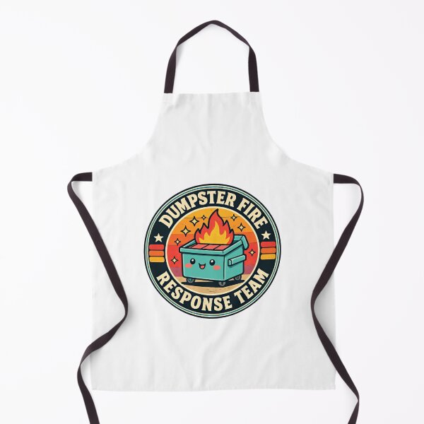 Item preview, Dumpster Fire Response Team Work Humor Crisis Management Problem Solver designed and sold by HumansStuck12.