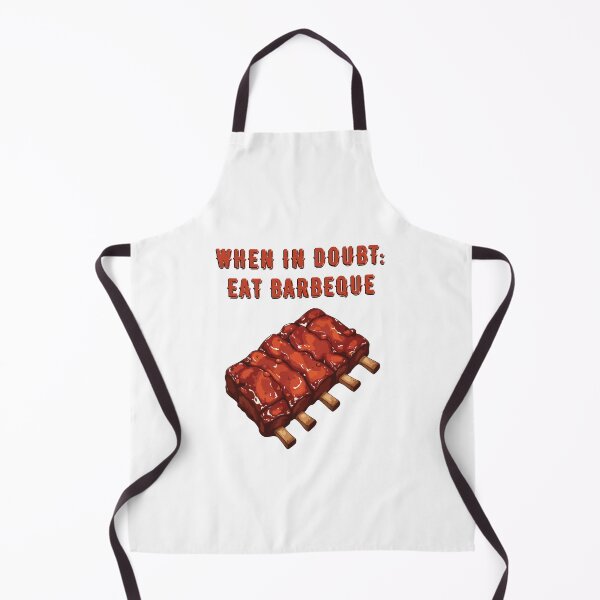 Item preview, When in doubt eat barbecue! designed and sold by LoveWhatYouDo.