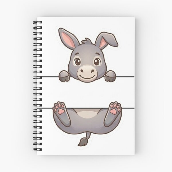 Item preview, Cute Baby Donkey Blank Name Frame Split Monogram designed and sold by PetalsPaws.