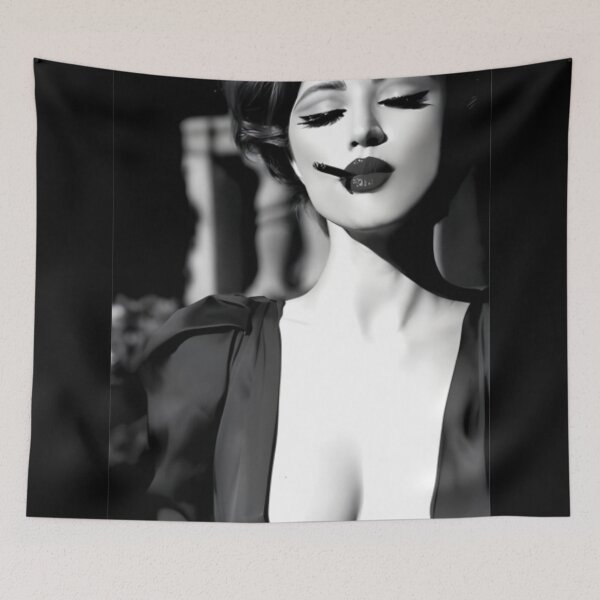 Item preview, Black and White Woman designed and sold by Ilona-Nickel.