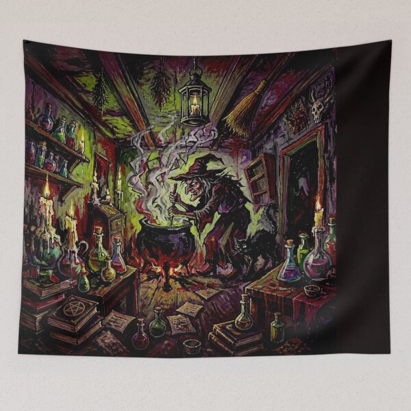 Item preview, Nightmare Echoes: A Halloween Anthology The Witch #1 designed and sold by Helios Be. Lavsh.