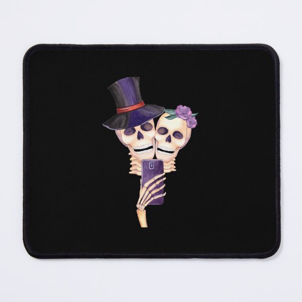 Item preview, Funny Skeleton Couple Selfie – Skull Husband and Wife Gift designed and sold by Yassin  KM.