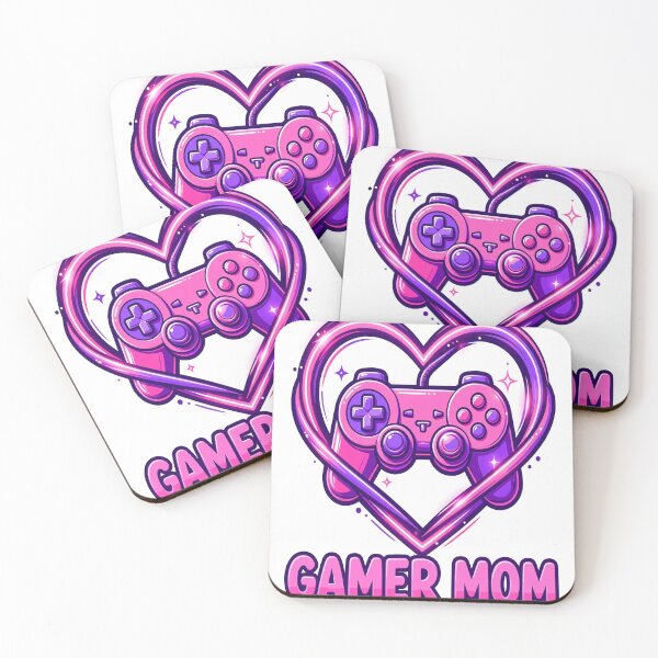 Item preview, Gamer Mom Video Game Controller Heart T-Shirt designed and sold by EverydayBadge.