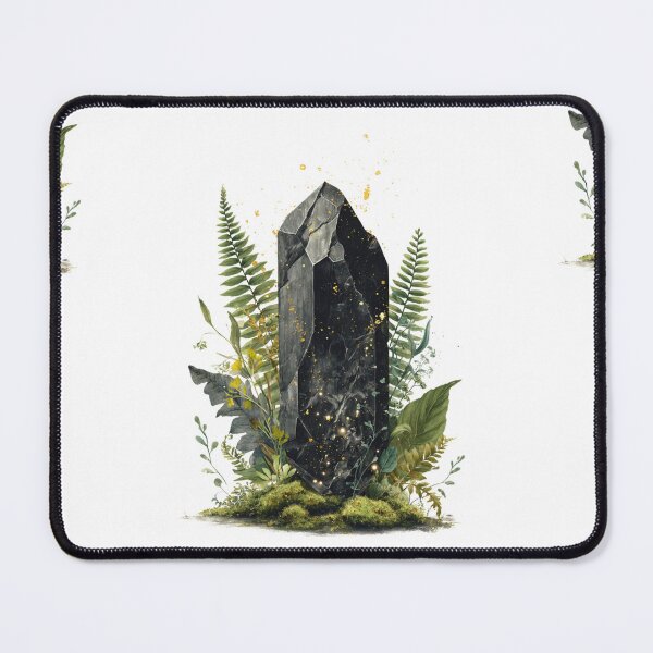 Item preview, Smokey quartz crystal with greenery designed and sold by MendaciousMina.