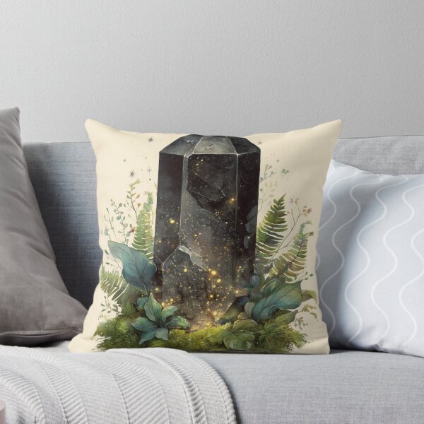 Item preview, Smokey quartz crystal with greenery designed and sold by MendaciousMina.