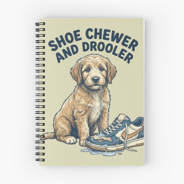 Item preview, Shoe Chewer and Drooler Funny Gross Dog Goldendoodle Lover Gift Dog Humor  designed and sold by FurRealStudioCo.