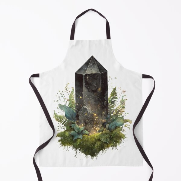 Item preview, Smokey quartz crystal with greenery designed and sold by MendaciousMina.