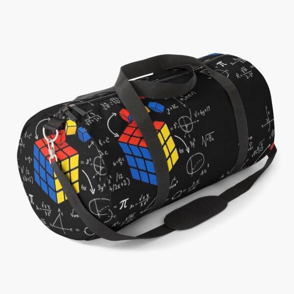 Item preview, Colorful Puzzle Cube Math Chalkboard Art designed and sold by RICAMTP.
