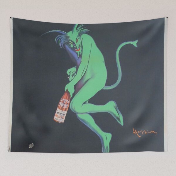 Item preview, Maurin Quina Vintage French Absinthe Advertising Poster designed and sold by Vicky Brago-Mitchell®.