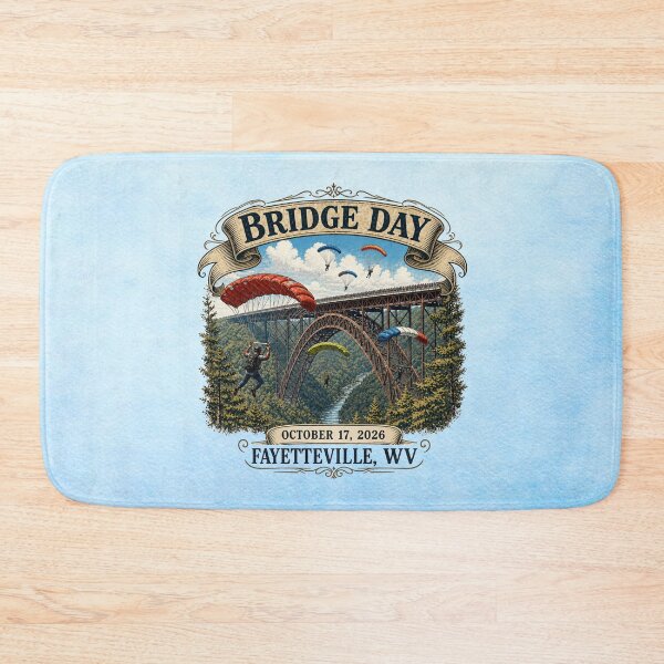 Item preview, Bridge Day — Leap of Courage designed and sold by MysticOzzy.