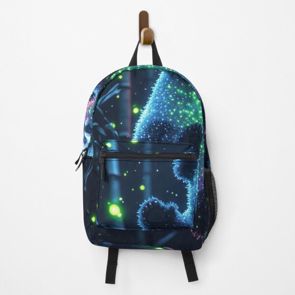 Item preview, Glowing Panda Cute Fantasy Animal Magical Bamboo Forest Art designed and sold by FusionCipher.