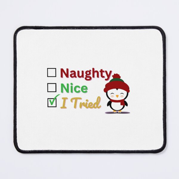 Item preview, I Tried – Funny Holiday Penguin designed and sold by DixieGirlStudio.
