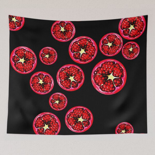Item preview, Pomegranate Pattern designed and sold by wildredhead.