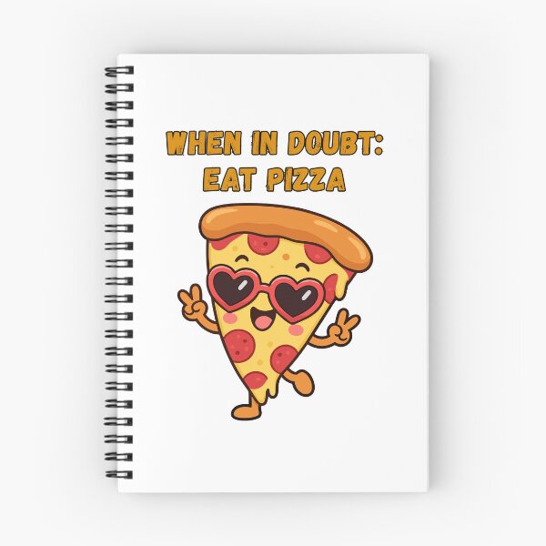 Item preview, WHEN IN DOUBT EAT PIZZA (PIZZA LOVER) designed and sold by LoveWhatYouDo.
