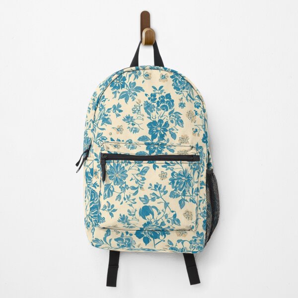 Item preview, Blue Botanical Floral Pattern Classic Garden designed and sold by PunchDrop.