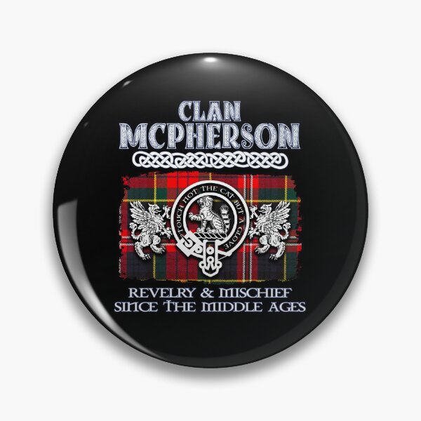 Item preview, Clan McPherson Scottish Crest Tartan Family Heritage designed and sold by Ladicreatis.