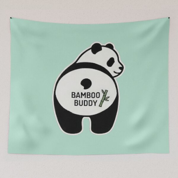 Aperçu de l'œuvre Bamboo Buddy Panda créée et vendue par nostalgiawatchr.