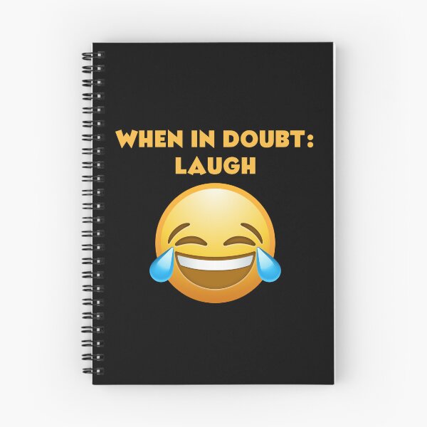 Item preview, WHEN IN DOUBT LAUGH! designed and sold by LoveWhatYouDo.