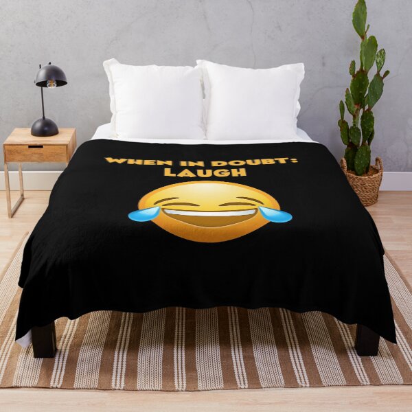 Item preview, WHEN IN DOUBT LAUGH! designed and sold by LoveWhatYouDo.