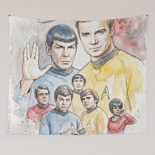 Item preview, Star Trek Crew designed and sold by sid1802.