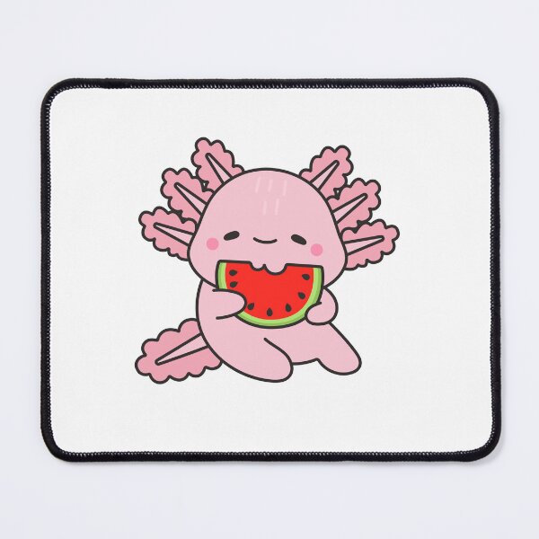 Item preview, Axolotl Watermelon Eating Pet Owner Amphibian designed and sold by SkeletonsDanger.