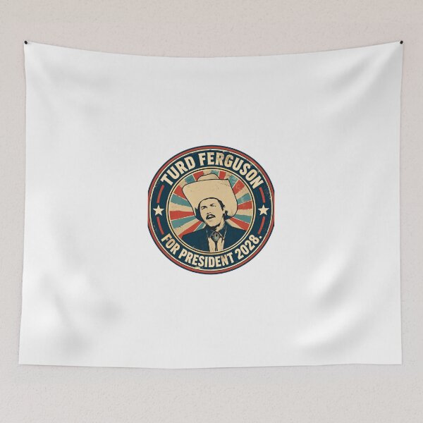 Item preview, Turd Ferguson For President 2028 SNL Celebrity Jeopardy Comedy Meme designed and sold by HumansStuck12.