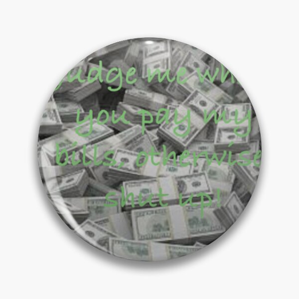 Item preview, Stacked Bills | Edgy Typography designed and sold by Raw-Sarcasmo.