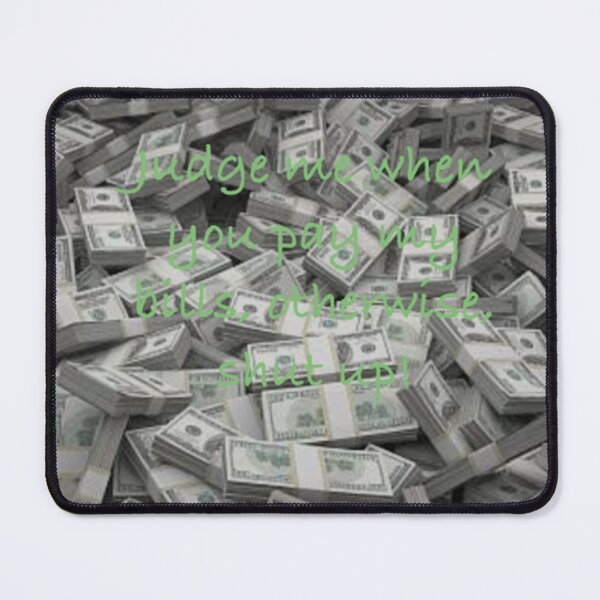 Item preview, Stacked Bills | Edgy Typography designed and sold by Raw-Sarcasmo.