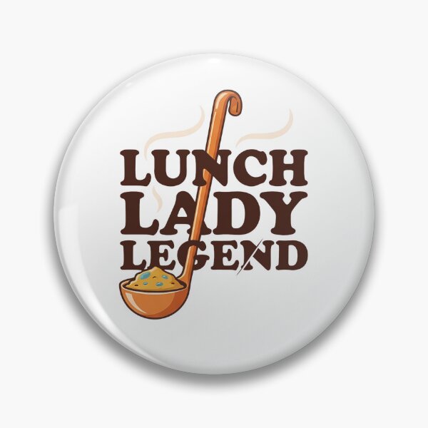 Item preview, Lunch Lady Legend Cafeteria Ladle designed and sold by Odd Even Number.