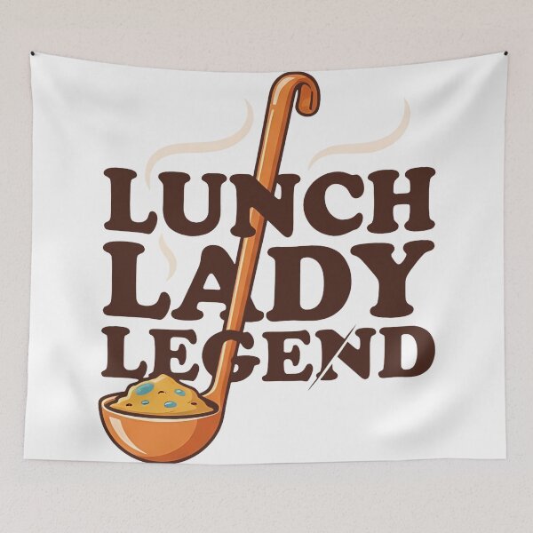 Item preview, Lunch Lady Legend Cafeteria Ladle designed and sold by Odd Even Number.