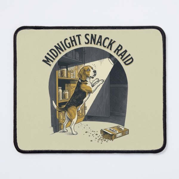 Item preview, Midnight Snack Raid Funny Gross Dog Beagle Lover Gift Dog Humor  designed and sold by FurRealStudioCo.