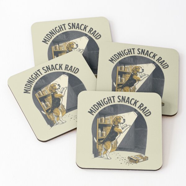 Item preview, Midnight Snack Raid Funny Gross Dog Beagle Lover Gift Dog Humor  designed and sold by FurRealStudioCo.